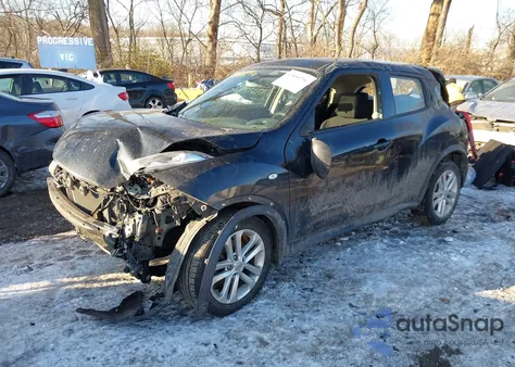 2014 Nissan Juke S из США, поврежденный, VIN JN8AF5MRXET452122